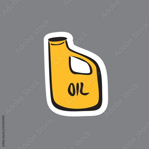 motor oil bottle