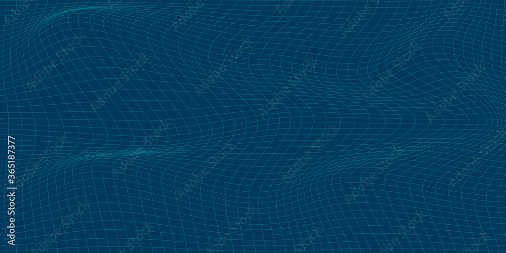 Abstract table blue pattern and background poster with dynamic triangle. technology Particle Mist network Cyber security Vector illustration.