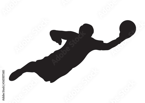 man playing football