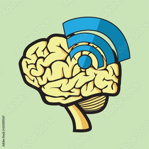 brain connectivity concept