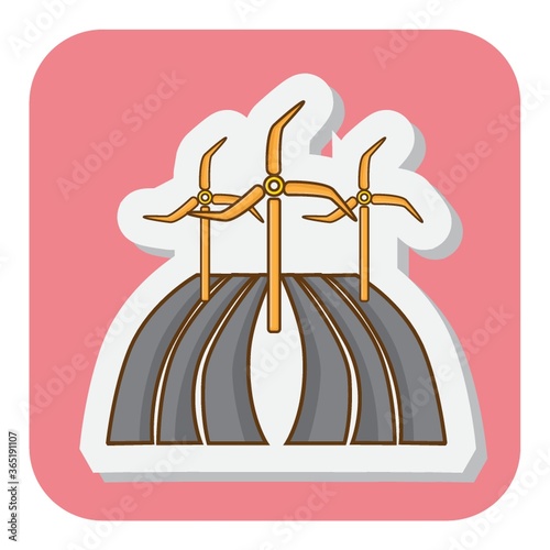wind turbines