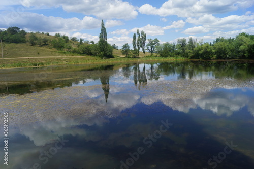 Fototapeta Naklejka Na Ścianę i Meble -  Summer landscape in the mountainous part of the Crimean peninsula