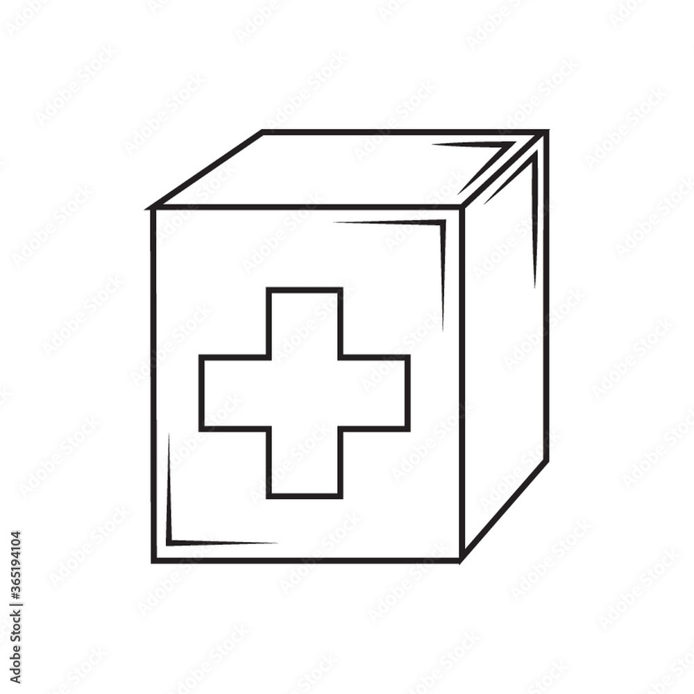 Obraz premium first aid kit