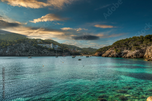 Port of San Miguel, Ibiza. Spain.- photo