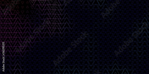 Dark Multicolor vector background with polygonal style. Beautiful illustration with triangles in nature style. Pattern for websites.