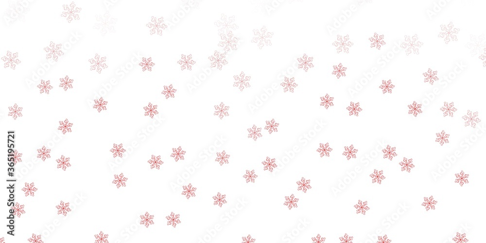 Light red vector natural backdrop with flowers. Light red vector natural backdrop with flowers.