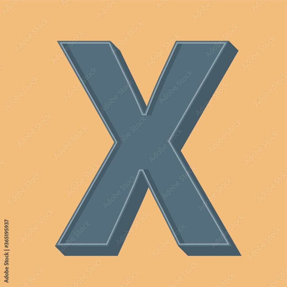letter x letter x
