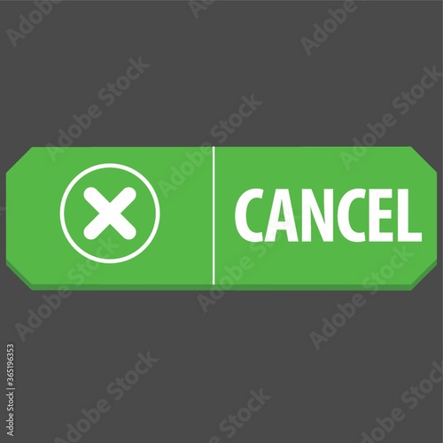 cancel button