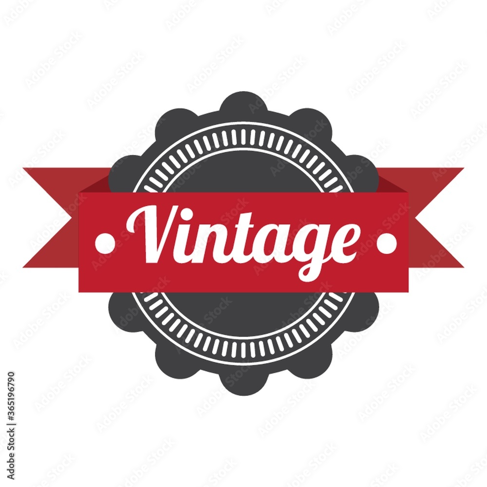 Obraz premium vintage label