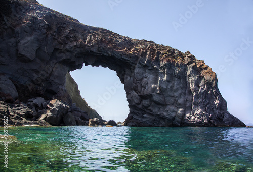 August 2017 - Italy- Aeolian Islands - The archipelago made up of volcanic islands is of great natural beauty