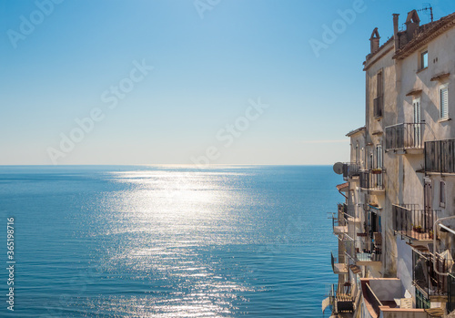 Sperlonga (Italy) - The touristic white city on the sea, province of Latina, Lazio region