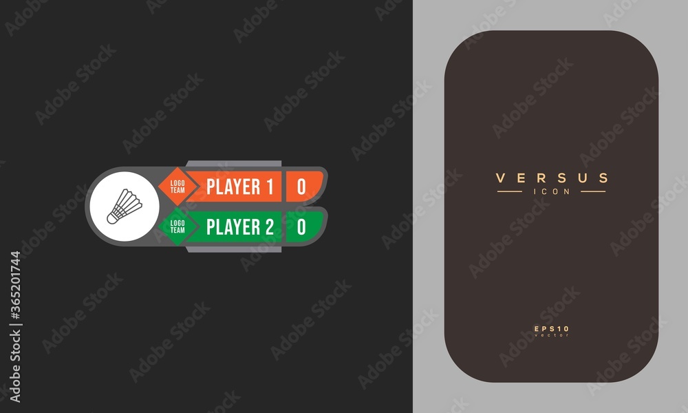 Obraz premium VS Logo.