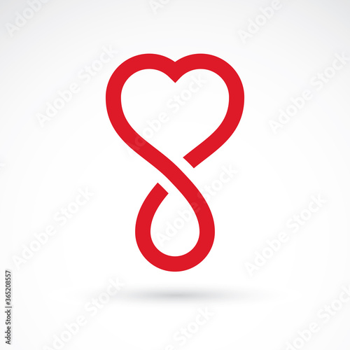 Vector illustration of hear...
