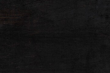 Black wood texture background. Abstract dark wood texture on black wall. Aged wood plank texture pattern in dark tone