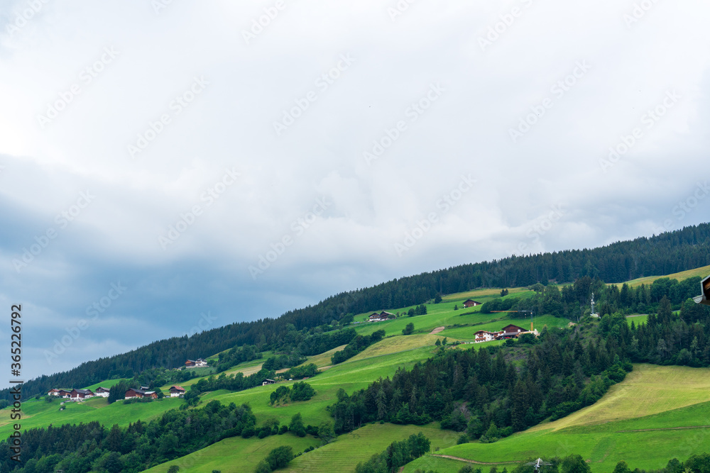 Fototapeta premium Amazing Funes valley in Dolomites, Italy