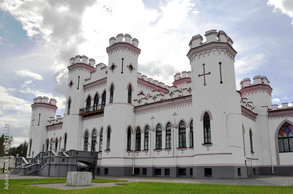 The pearl of the architecture of Belarus Kossovsky castle.