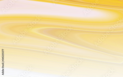 Yellowcolor liquid acrylic paints.Abstract background effect with yellow color.Wallpaper design illustration.