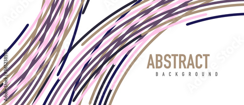Аbstract moving colorful lines vector backgrounds for cover, placard, poster, banner or flyer