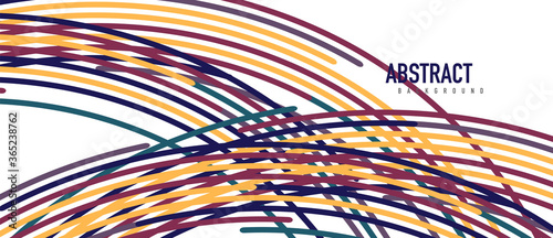 Аbstract moving colorful lines vector backgrounds for cover, placard, poster, banner or flyer