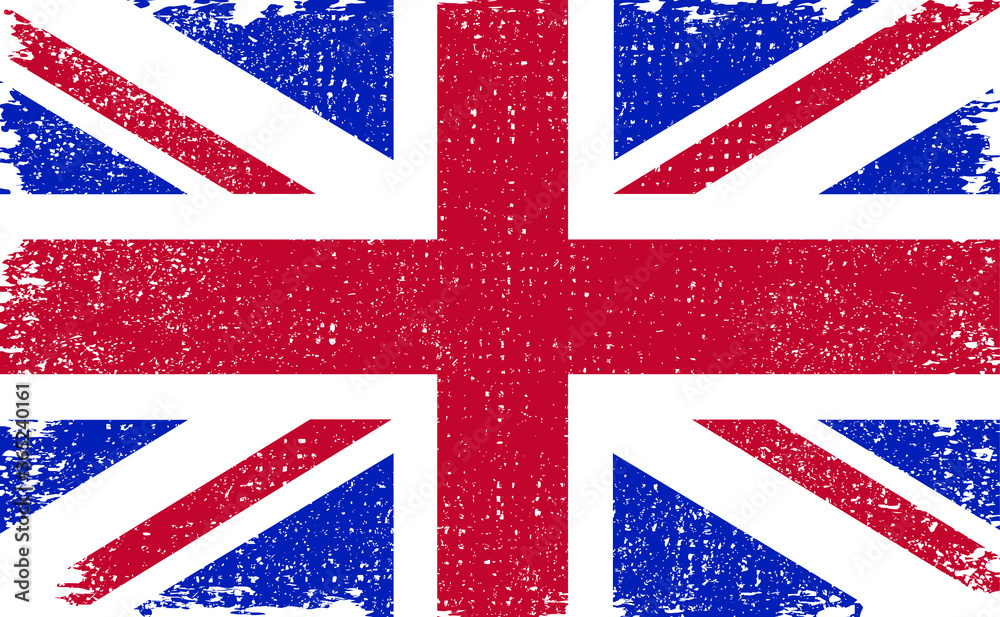 Fototapeta premium Vintage Union Jack flag