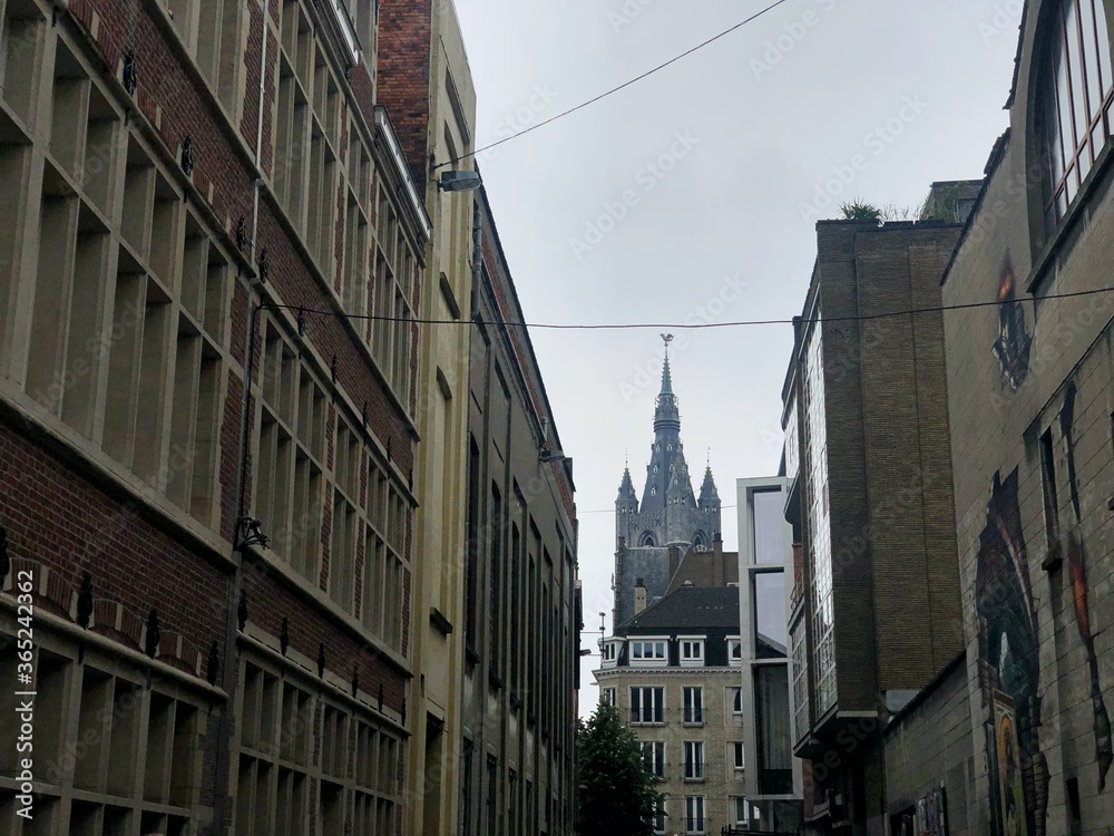 Belgium, beautiful european architecture. Gent