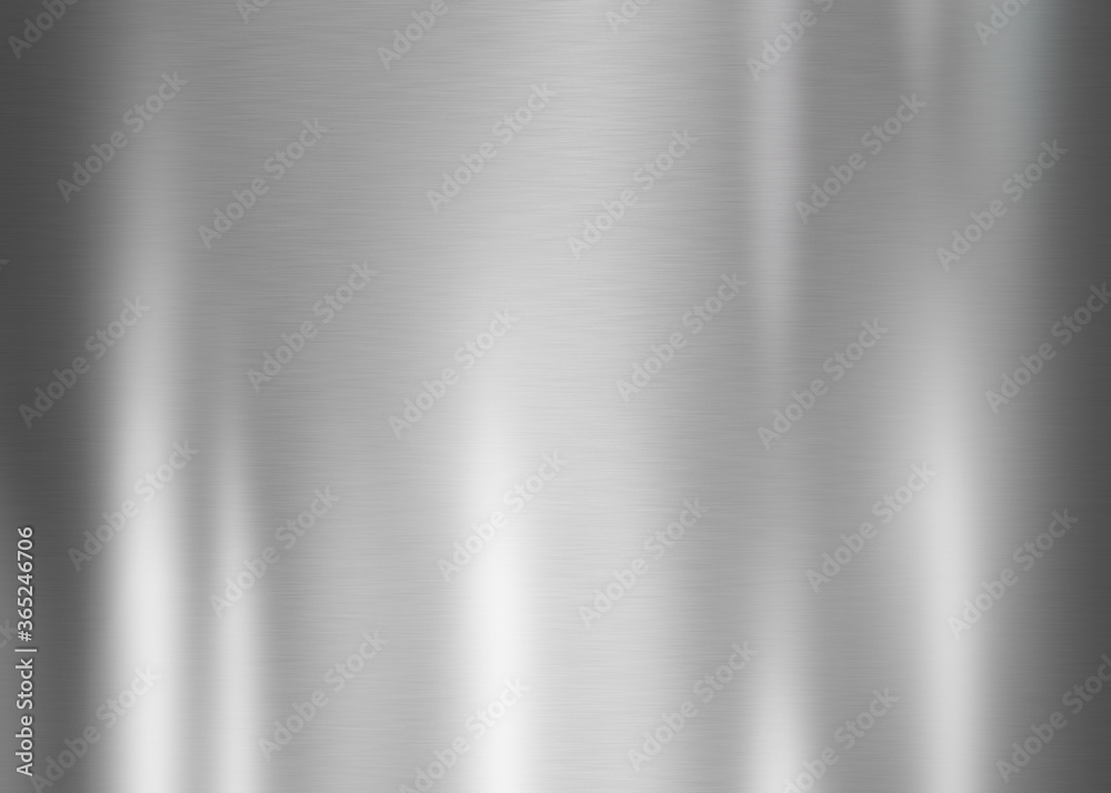 Fine brushed metal steel or aluminum plate, graphic background, reflection map, stainless steel Fine brushed metal steel or aluminum plate, graphic background, reflection map, stainless steel