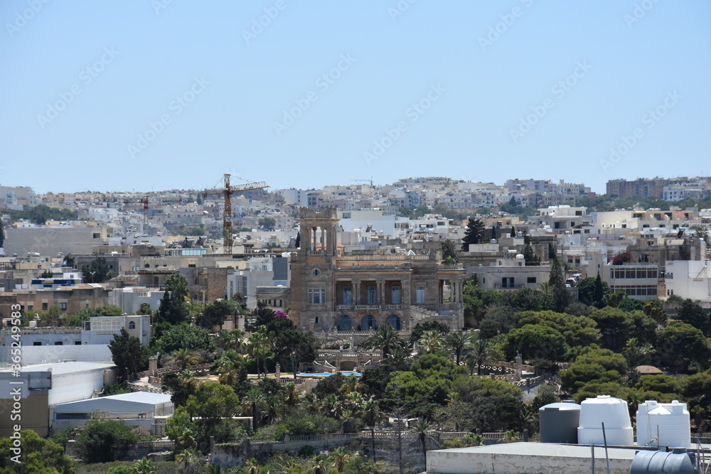 View of Saint Julians city, Malta