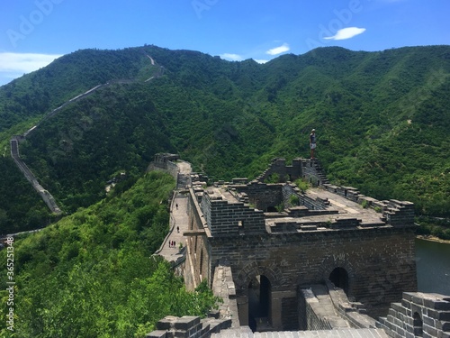 Wallpaper Mural China. Great Chinese Wall, location near Beijing. World Heritage Torontodigital.ca