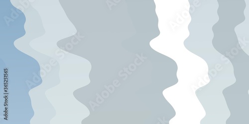 Light BLUE vector backdrop with curves. Illustration in abstract style with gradient curved.  Pattern for commercials, ads.