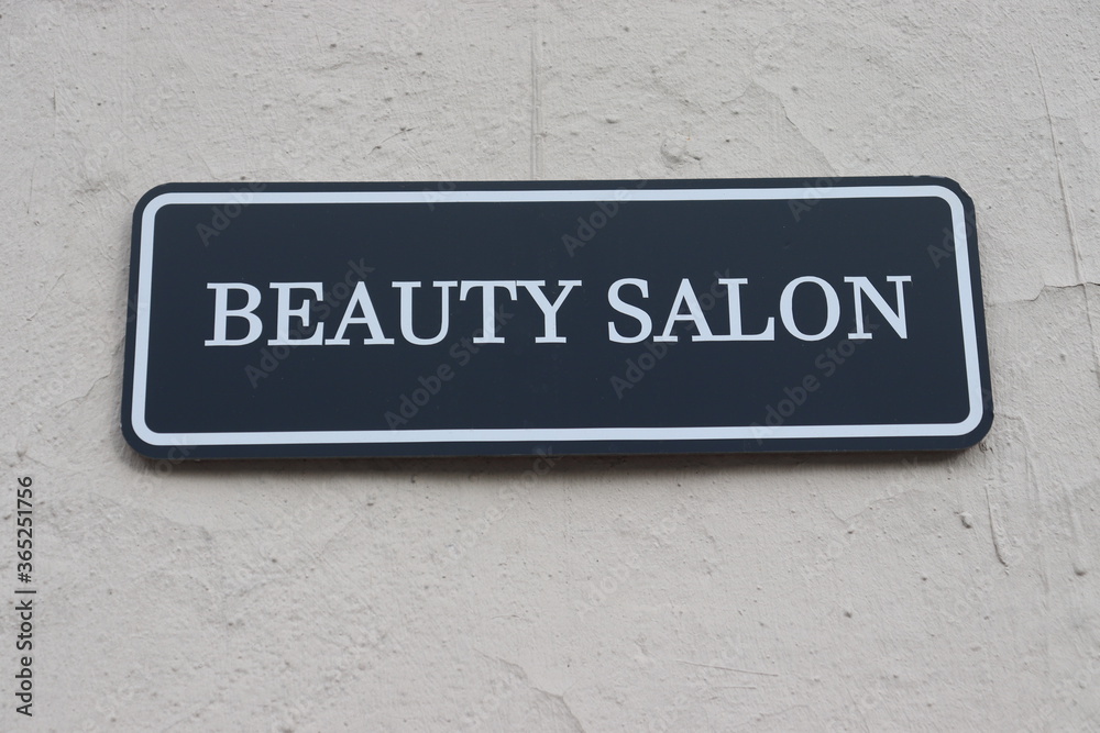 beauty salon nameplate on wall beauty salon nameplate on wall
