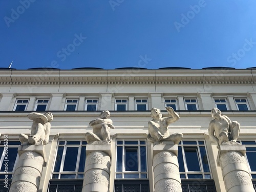 European Luxembourg. Capital city, beautiful street photography