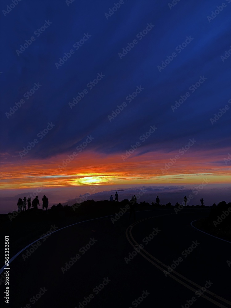 Sunset at Haleakala