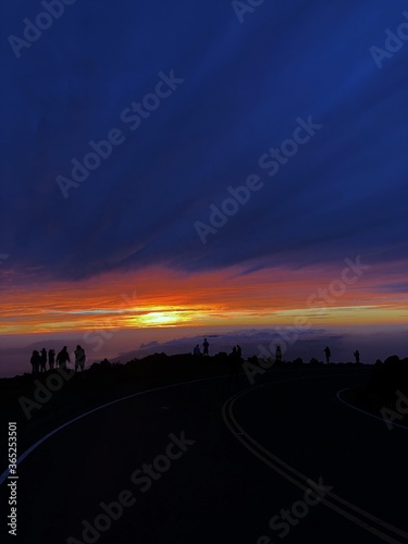 Sunset at Haleakala © Jessica