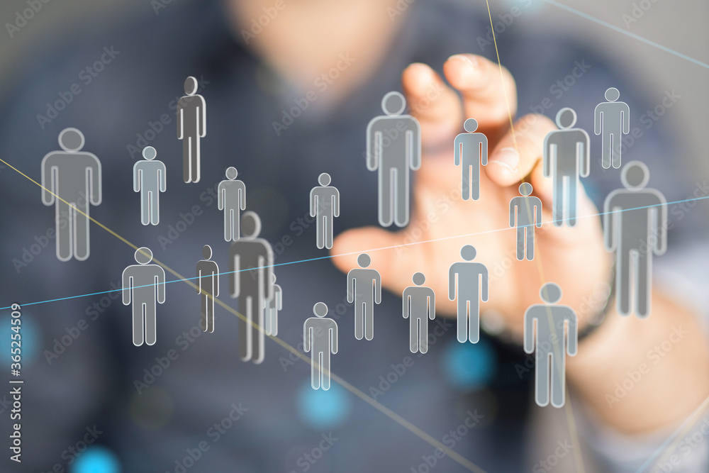 organization chart team concept networking technology. organization chart team concept networking technology.