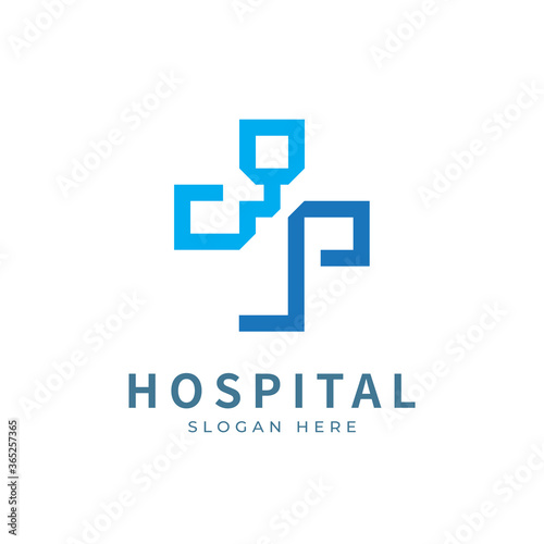 Health logo with initial letter Q L, L Q, Q L logo designs concept. Medical health-care logo designs template.