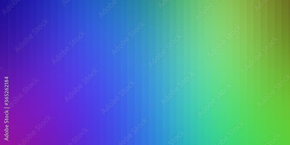 Light Multicolor vector background in polygonal style. Abstract gradient illustration with colorful rectangles. Pattern for websites, landing pages.