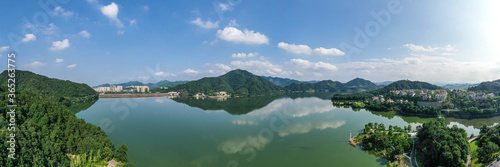 landscape of qingshan lake