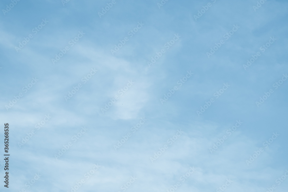 The sky is bright blue and white clouds are beautiful. The sky is bright blue and white clouds are beautiful.