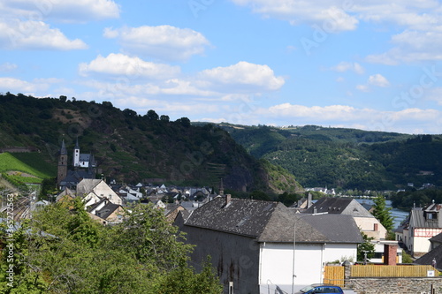 Blick über Hatzenport, Mosel photo