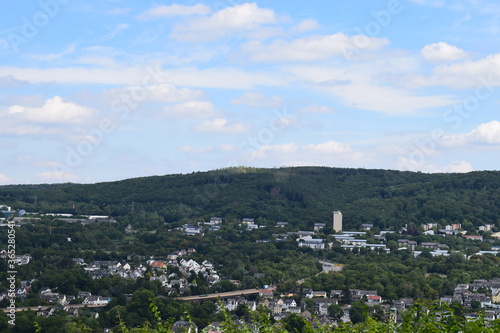 Blick über Koblenz von Süden  photo