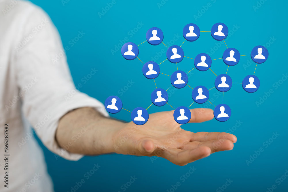 organization chart team concept networking group organization chart team concept networking group