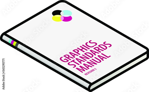 A graphics standards manual / brand guidelines.