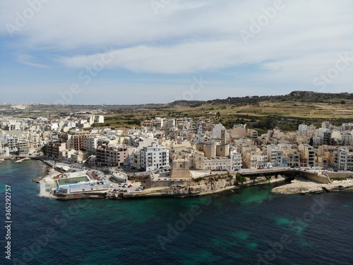 Malta from above. New point of vief for your eyes. Beautiful and Unique place named Malta. For rest, exploring and adventure. Must see for everyone. Europe, island in Mediterian Sea. © Oleksandr