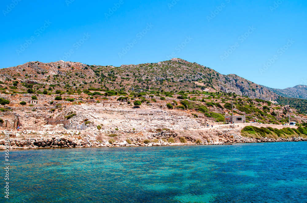 Knidos Ancient City in Datca Peninsula