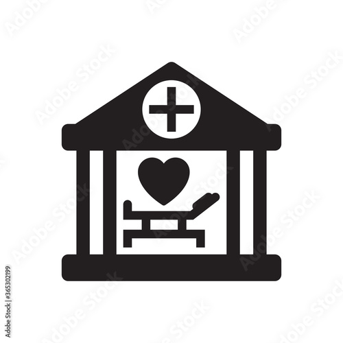 medical support icu icon - Hospital icon