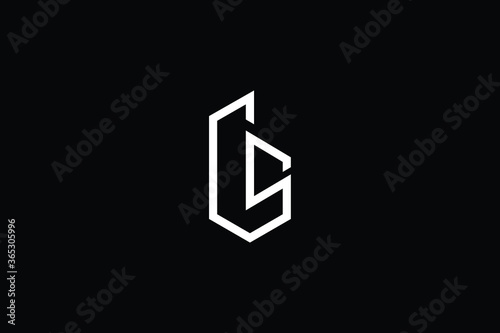 Minimal Innovative Initial B logo and BB logo. Letter LS SL creative elegant Monogram. Premium Business logo icon. White color on black background