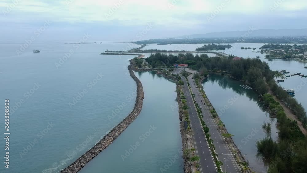 The Best Drone Shot of a port located in west part of Indonesia. 020 The Best Drone Shot of a port located in west part of Indonesia. 020