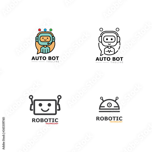 Robot icon vector concept design © Ony98