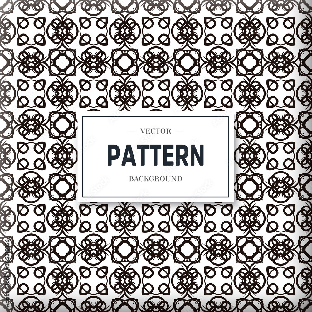 Seamless vector pattern. Background pattern in geometric ornamental style. Seamless vector pattern. Background pattern in geometric ornamental style.