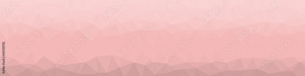 Fototapeta premium Powder Pink color Abstract color Low-Polygones Generative Art background illustration